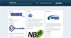 Desktop Screenshot of grober.com